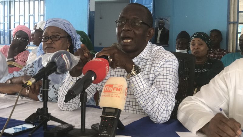 Seïkou Yaya Barry,UFR: “Nous voulons une cour spéciale pour la répression des crimes de sang ».