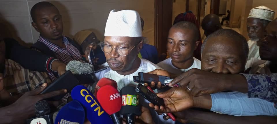 Dr Ousmane Kaba après sa rencontre avec le médiateur: «nous avons discuté des différentes avenues et des possibilités pour que ce dialogue puisse inclure l’ensemble des grands partis politiques Guinéens»