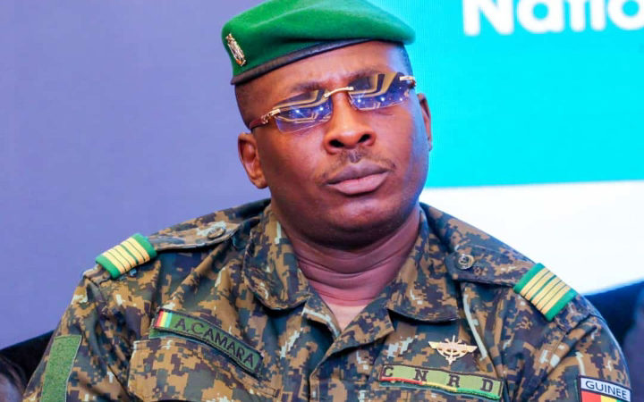 Col Amara Camara: «Il n y pas de crise en Guinée».