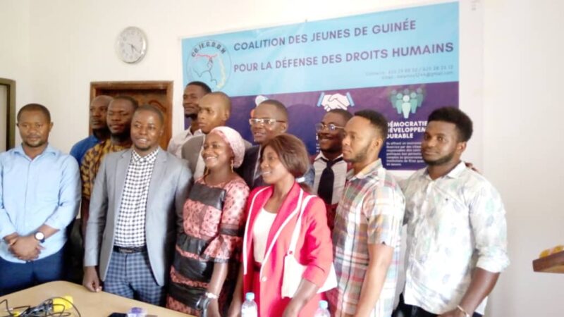 Conakry : les activités de la  CO.JE.G.D.D.H officiellement lancées