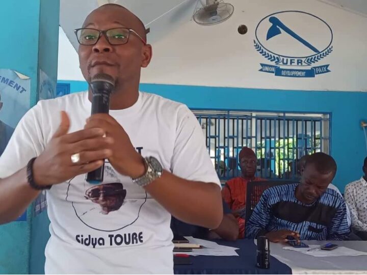 Fodé Baldé aux militants de l’UFR: «Mobilisons-nous pour que nos leaders viennent en Guinée pour prendre part au dialogue parce que s’ils ne sont pas là, il n’y a pas de dialogue»