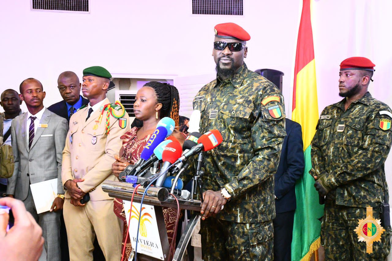 Col. Mamadi Doumbouya au symposium sur le constitutionnalisme:«Nous allons faire une constitution qui résistera au temps et qui pourra être utile à nos enfants»