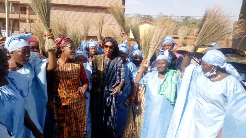 Fête du 08 Mars : les femmes de Dabompa plateau célèbrent la journée internationale de mes femmes.