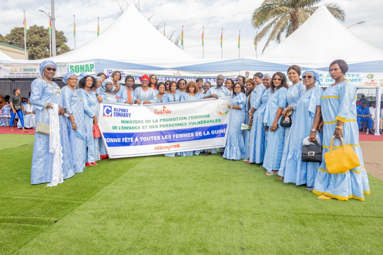 Journée internationale des droits des femmes:Les femmes d’Alport-Conakry au cœur de l’évènement.