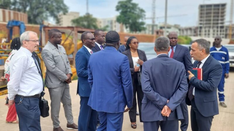 Économie: Une délégation du port de Pointe-Noire visite les installations d’Alport-Conakry.