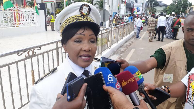 Fête de l’indépendance: le gouverneure de la ville de Conakry rend hommage aux pères de l’indépendance.