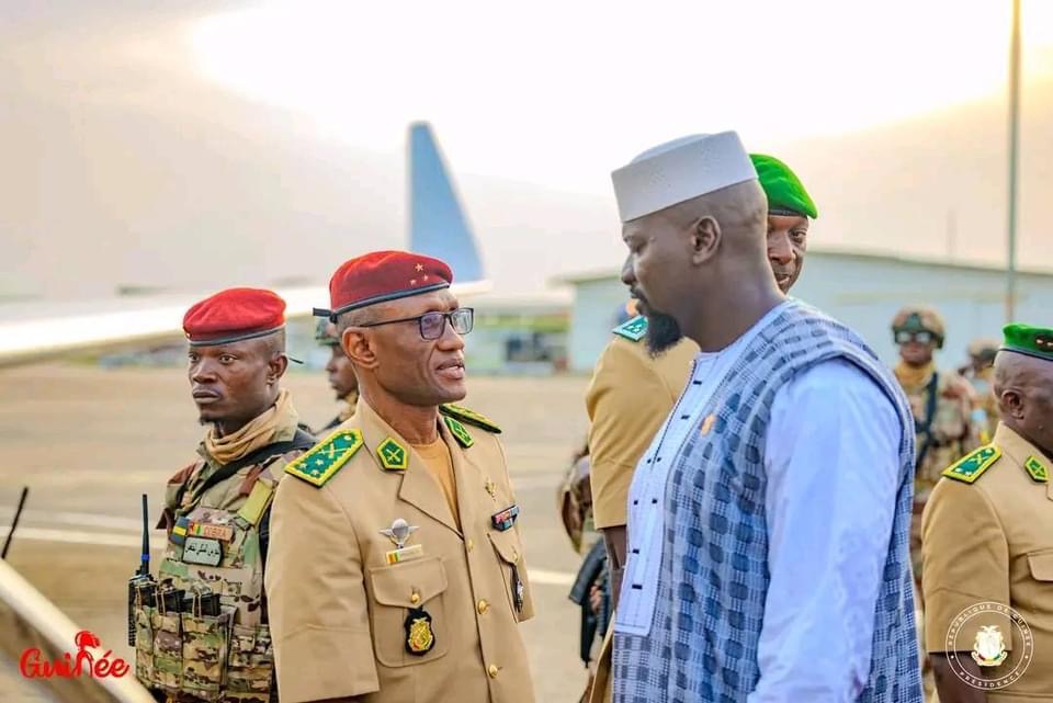 Sommet Saoudi-Afrique: Colonel Mamadi Doumbouya a quitté Conakry pour Riyad