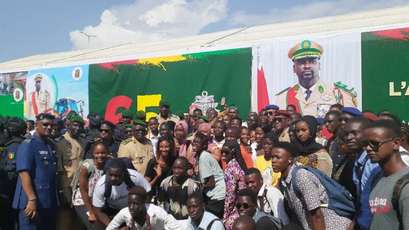 Semaine du soldat : le chef de cabinet général de division David Haba lance la journée porte ouverte à Conakry