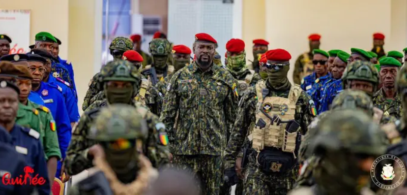 Palais M5: Mamadi Doumbouya élevé au grade de Général de corps d’Armée à titre exceptionnel