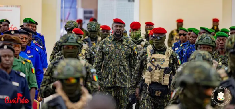 Palais M5: Mamadi Doumbouya élevé au grade de Général de corps d’Armée à titre exceptionnel