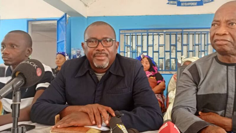 Tidiane Conté [URF] sur l’exclusion des partis politiques sur la liste des délégations spéciales: “Nous ne sommes pas d’accord”