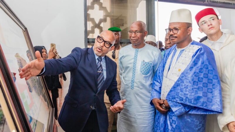 Guinée : Mosquée Mohamed VI de Conakry inaugurée par les autorités de la transition.