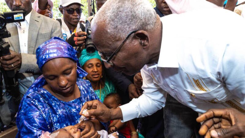 CAMPAGNE DE VACCINATION CONTRE LA POLIOMYÉLITE : « (…) PROTÉGER LES ENFANTS C’EST PROTÉGER SA PROPRE FAMILLE, SA PROGÉNITURE, SES HÉRITIERS…», AMADOU OURY BAH