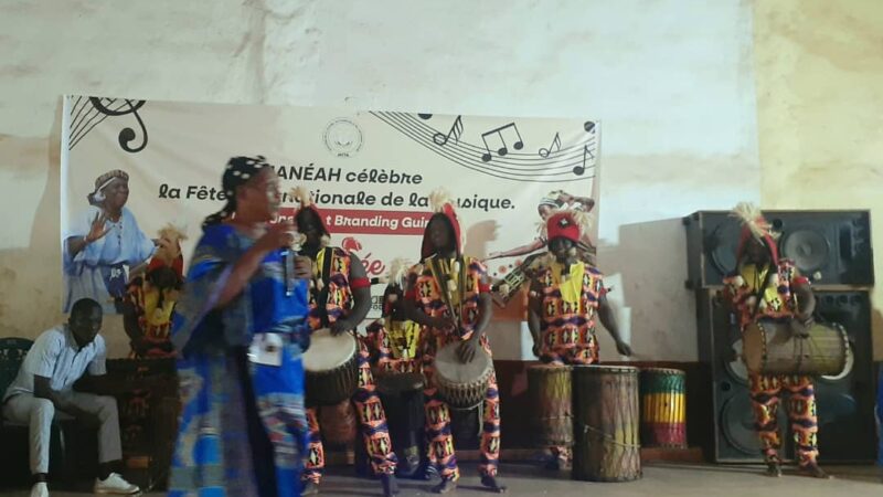 Journée mondiale de la musique en Guinée: la commune urbaine de Manéah vibre au rythme des festivités.