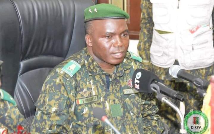 Guinée: Colonel Sadiba Koulibaly, ancien chef d’état-major de l’armée est mort.