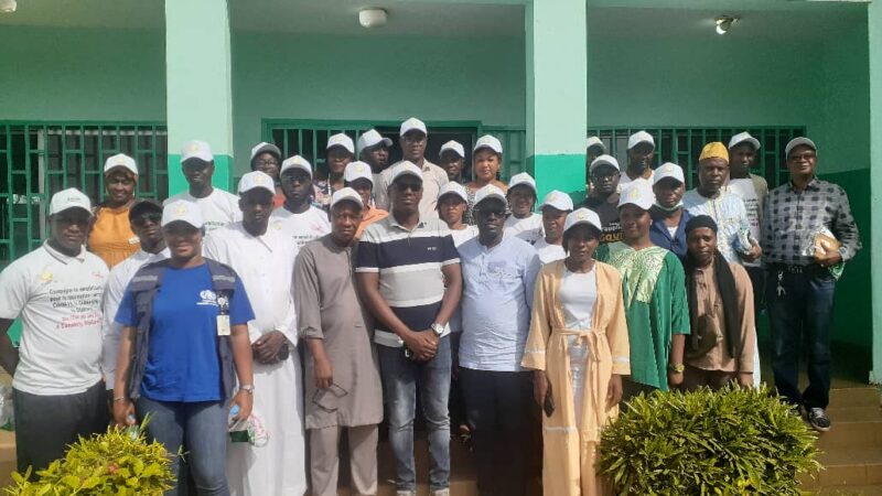 Santé: Lancement à Conakry de la campagne de sensibilisation et de vaccination contre la COVID-19, la Coqueluche et Diphtérie.