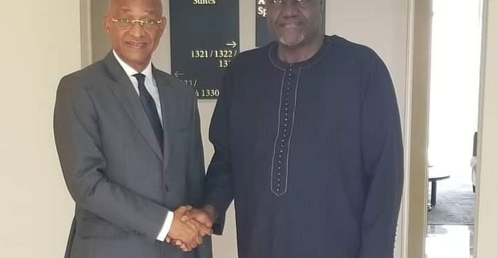 Abidjan : Cellou Dalein échange avec Moussa Faki, président de la commission de l’UA