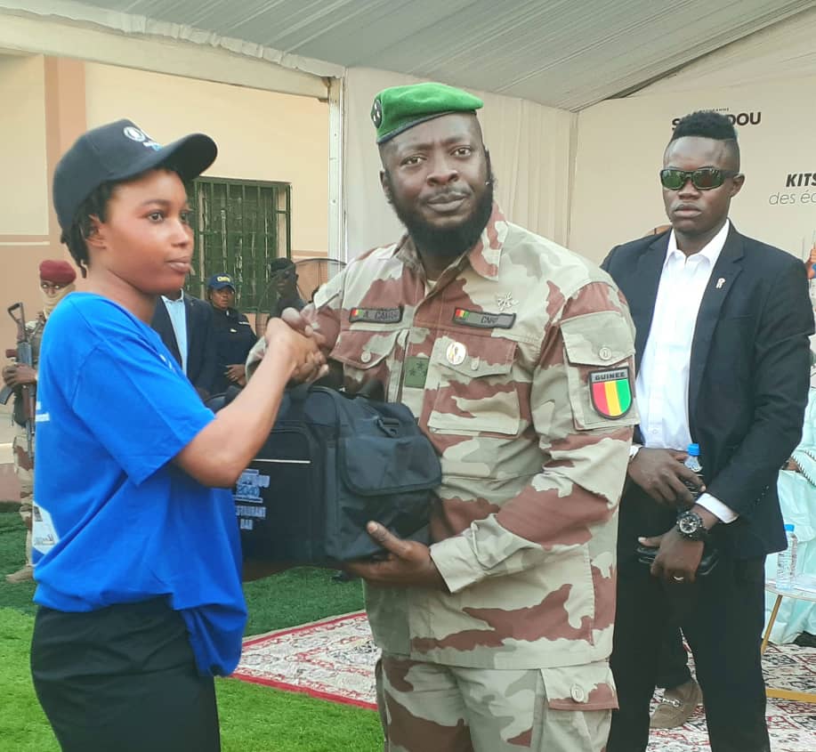 Enseignement technique : Remise des kits d’apprentissages aux écoles techniques et professionnelles à Conakry 