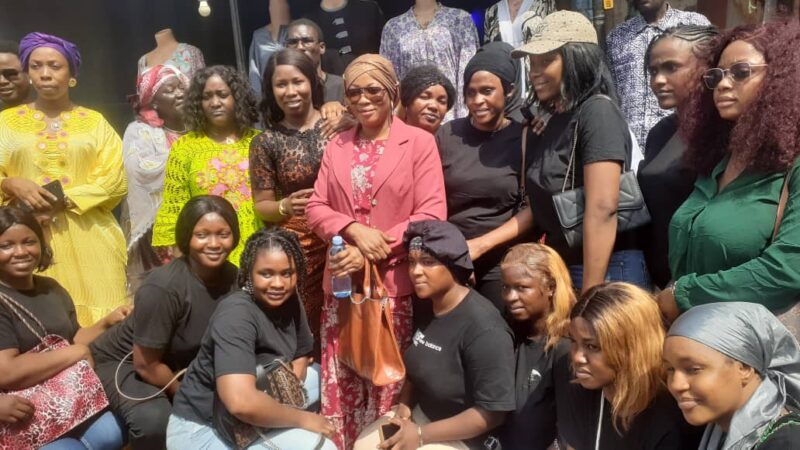 Entrepreneuriat : Un centre de formation professionnelle en couture ouvre ses portes à Conakry.