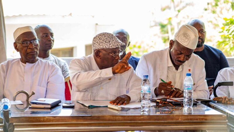 Le PDG-RDA clarifie sa position : « notre candidat, c’est Mamadi Doumbouya. Aussi longtemps qu’il sera président, nous on n’est pas candidat »