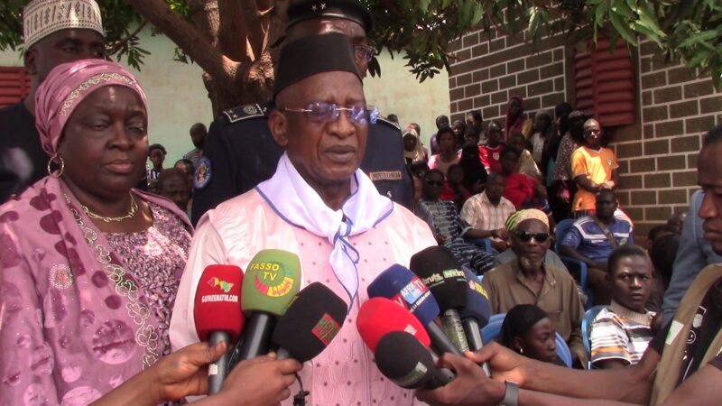 Kankan- Yaya Kaïraba, auprès de la famille d’Adama Konaté assassinée : « J’exige une réponse judiciaire immédiate »