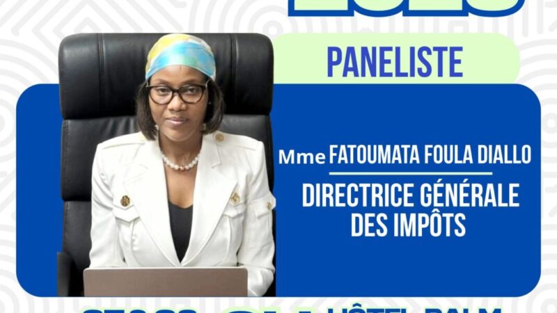SIFIMBAM 2025 : Fatoumata Foula DIALLO, actrice centrale d’une fiscalité moderne au service de l’émergence économique guinéenne