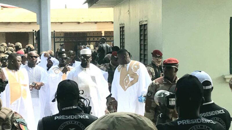 Tabaski 2025 : le Général Mamadi Doumbouya effectue sa prière à Kankan 