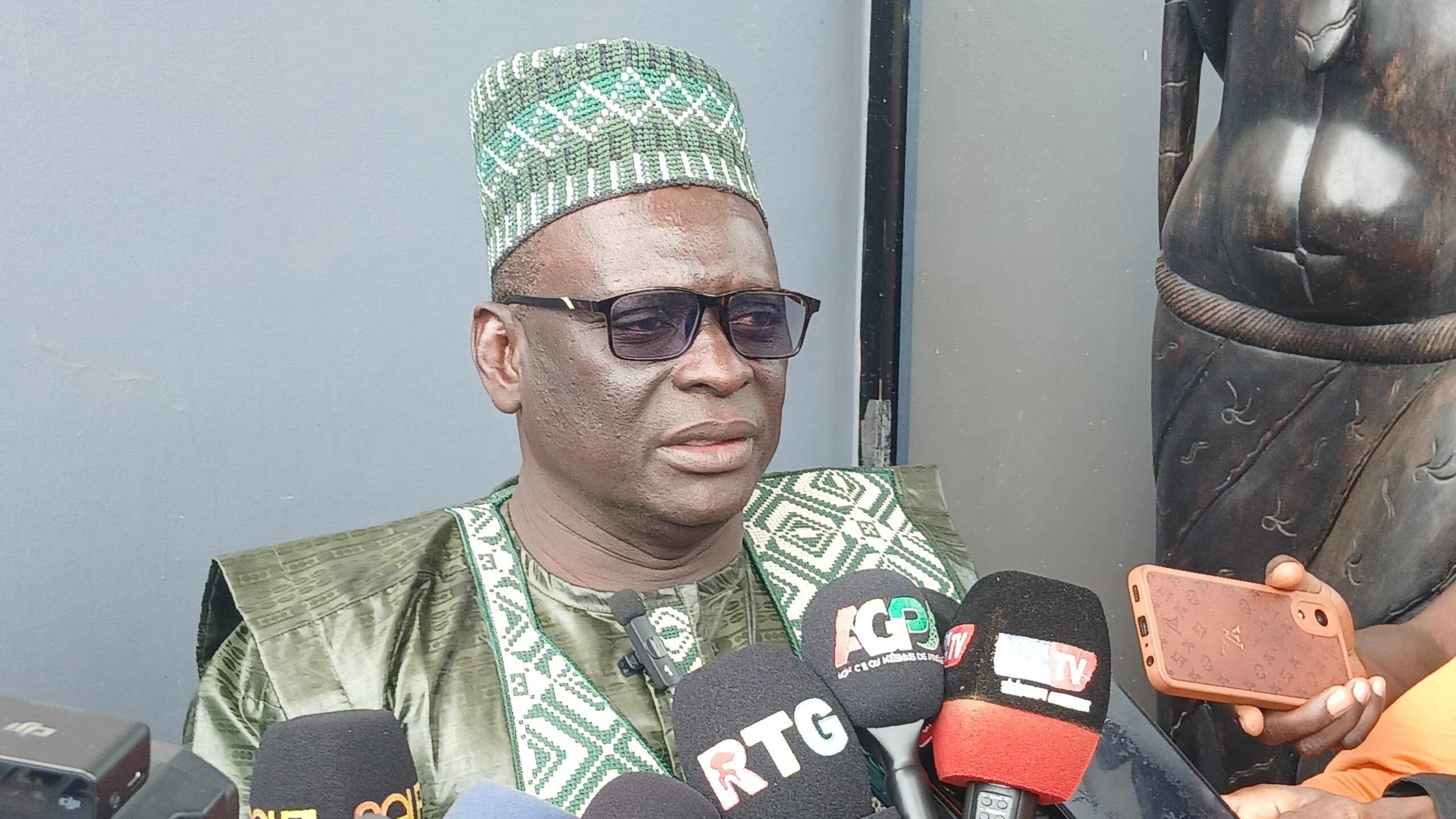 Bouna Kéita: « un politicien, quelque soit ton rang, il faut être dans ton pays »