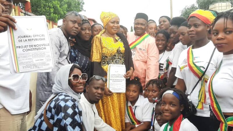 Vulgarisation de la nouvelle Constitution : L&rsquo;association des femmes couturières de Sanoyah Textile s&rsquo;engage 