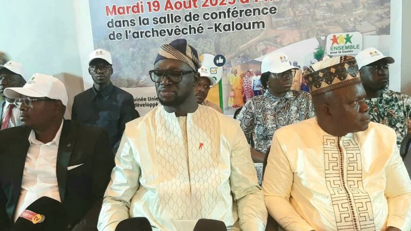 Conakry: Le forum « ENSEMBLE POUR LA GUINEE » lance ses activités.