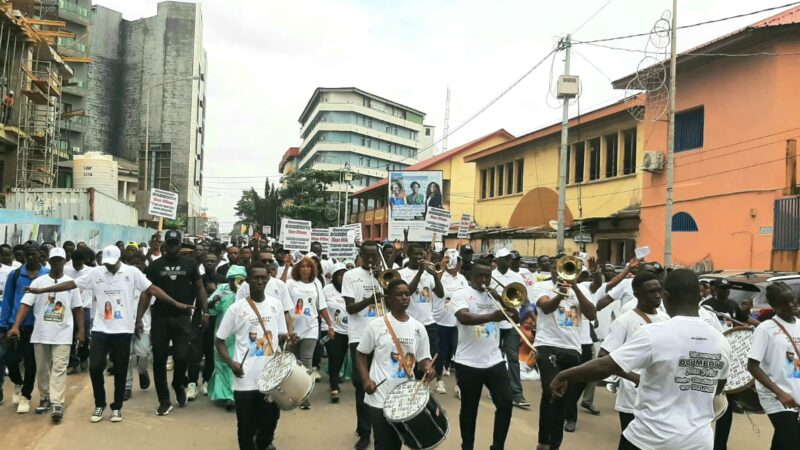 Carnaval de la Nouvelle Constitution: La coordinatrice du mouvement Doumbouya Nan Noma se dit satisfaite de la mobilisation 
