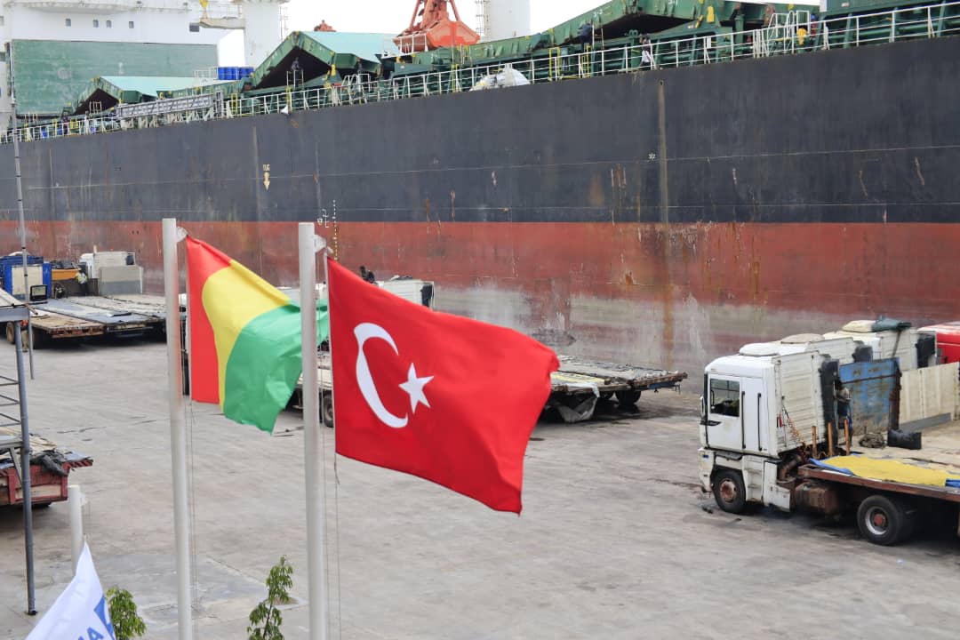 Économie: LE PORT DE CONAKRY GAGNE EN PROFONDEUR