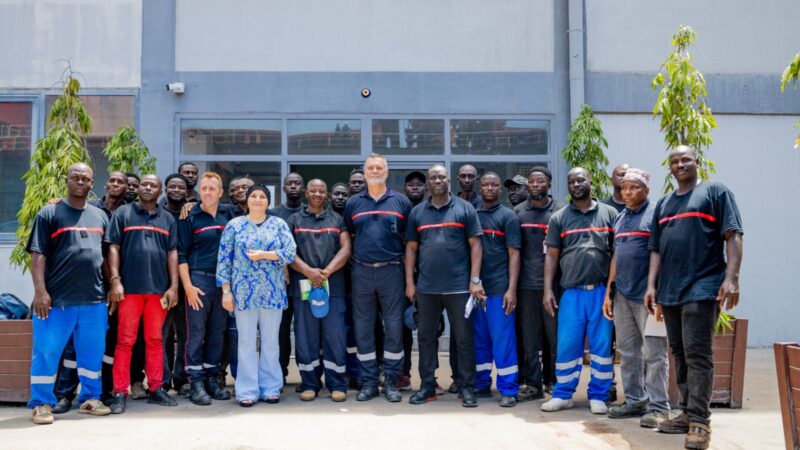Conakry: Formation intensive pour 29 pompiers d&rsquo;Alport Conakry sur un équipement de dernière génération