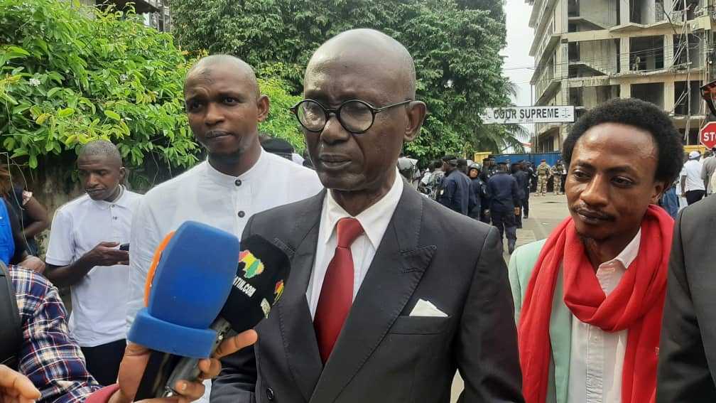 Cour suprême: Dr Mandiouf Mouro Sidibé dépose sa candidature à l&rsquo;élection présidentielle du 28 décembre.