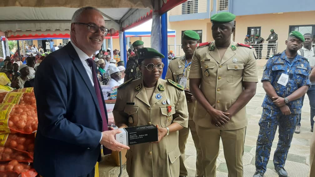Commémoration de l&rsquo;anniversaire de l’armistice : des veuves d’anciens combattants guinéens bénéficient du soutien de la France.