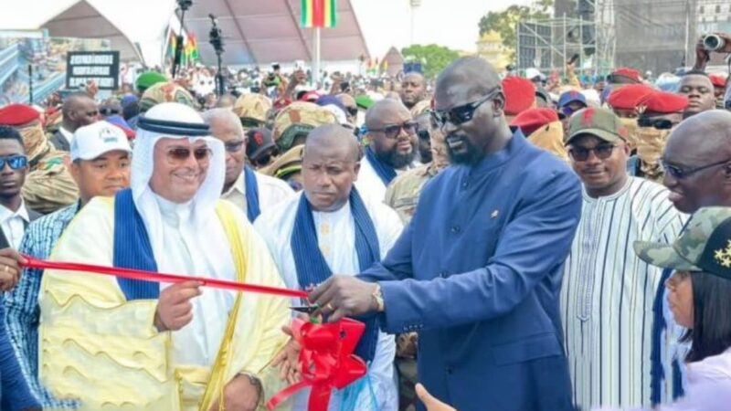 Ratoma : L&rsquo;Échangeur de Bambéto inauguré par le Président, Général Mamadi Doumbouya