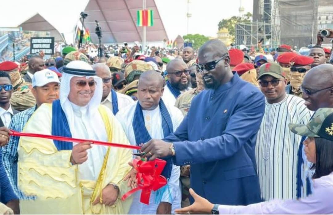 Ratoma : L&rsquo;Échangeur de Bambéto inauguré par le Président, Général Mamadi Doumbouya