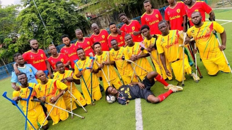 Guinée : L’Équipe Nationale de Football pour Amputés lance un appel urgent à l’assistance