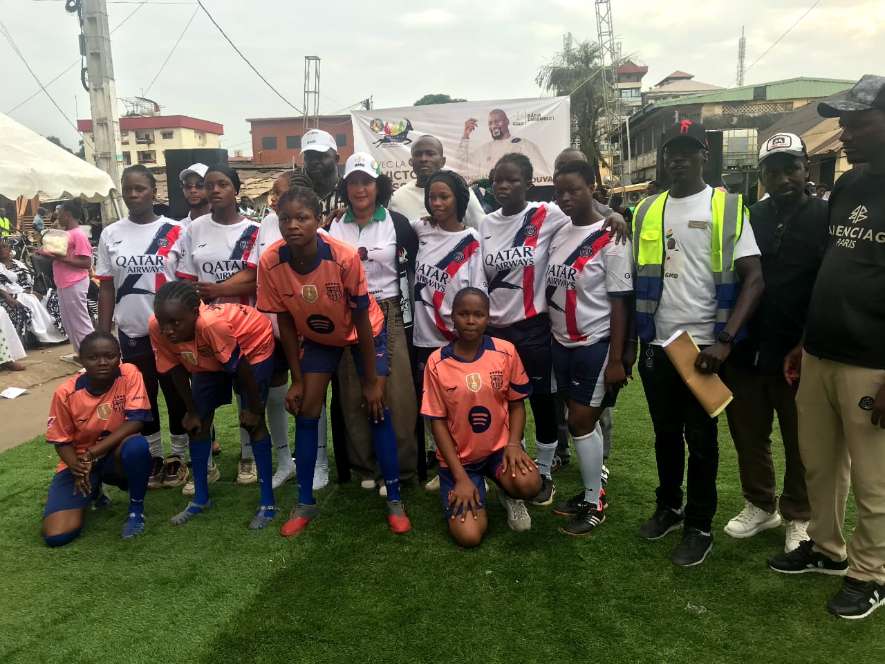 Soutien au président Mamadi Doumbouya : Une finale de football en son honneur à Kaloum