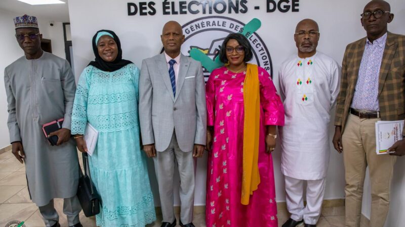 Scrutin présidentiel 2025 : Échanges stratégiques entre la DGE et les instances de régulation du Mali, du Tchad et du Gabon.