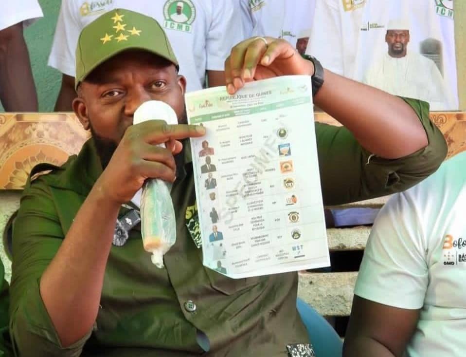 Campagne présidentielle : Stéphane Ouya Zoumanigui en première ligne à Macenta et Beyla