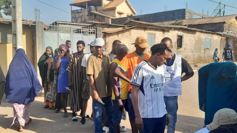 Tombolia dans la ferveur du scrutin présidentiel