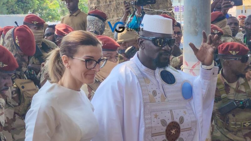 Urgent : Mamadi Doumbouya déclaré vainqueur de la présidentielle dès le premier tour  ​