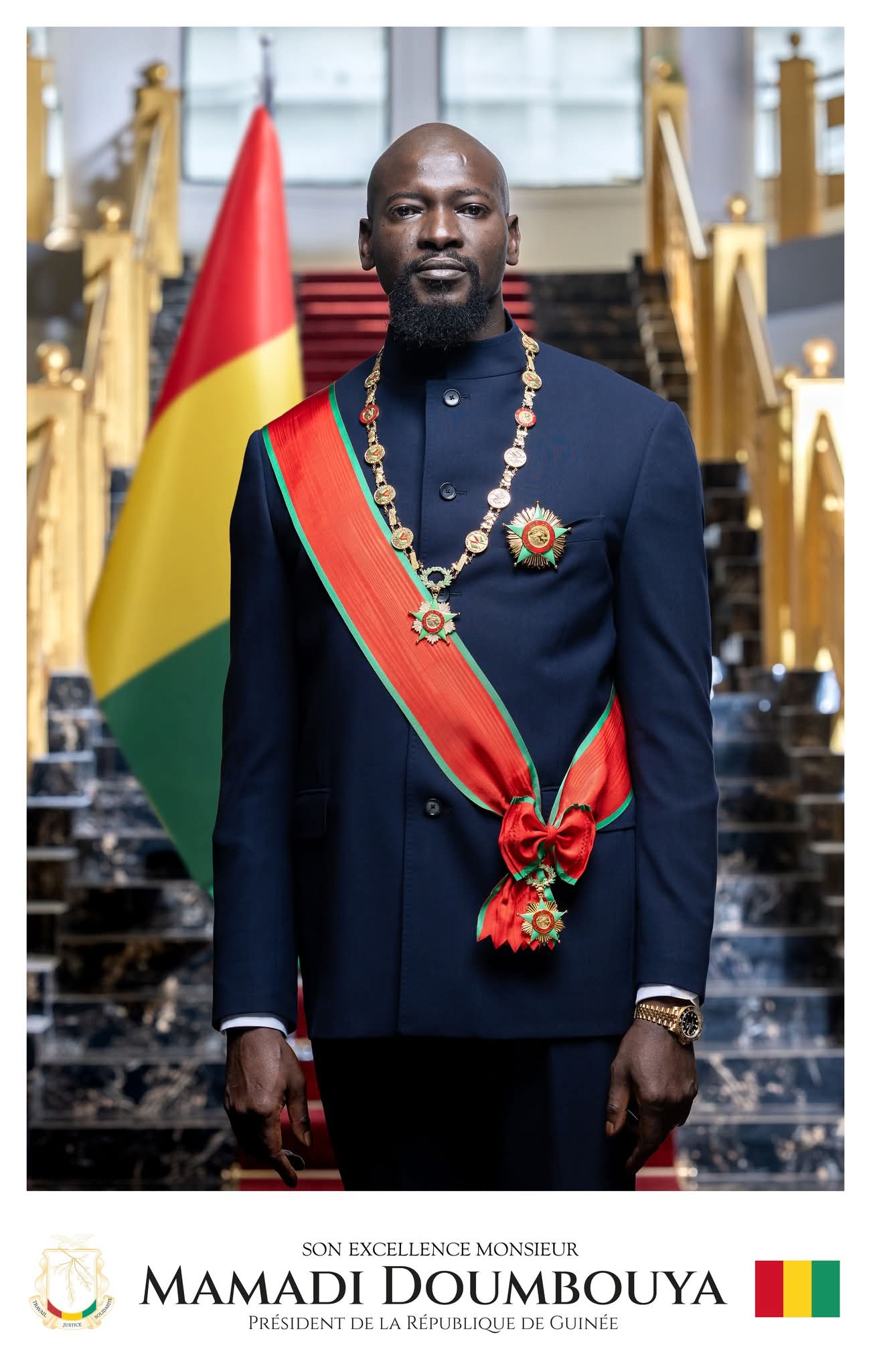 Guinée : L’image d’une nouvelle ère, le portrait de la Vème République dévoilé