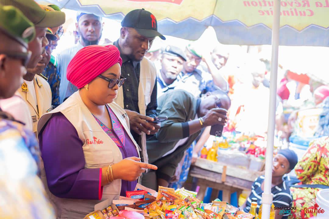 Kindia : Fatima Camara en première ligne pour veiller au respect des prix plafonds