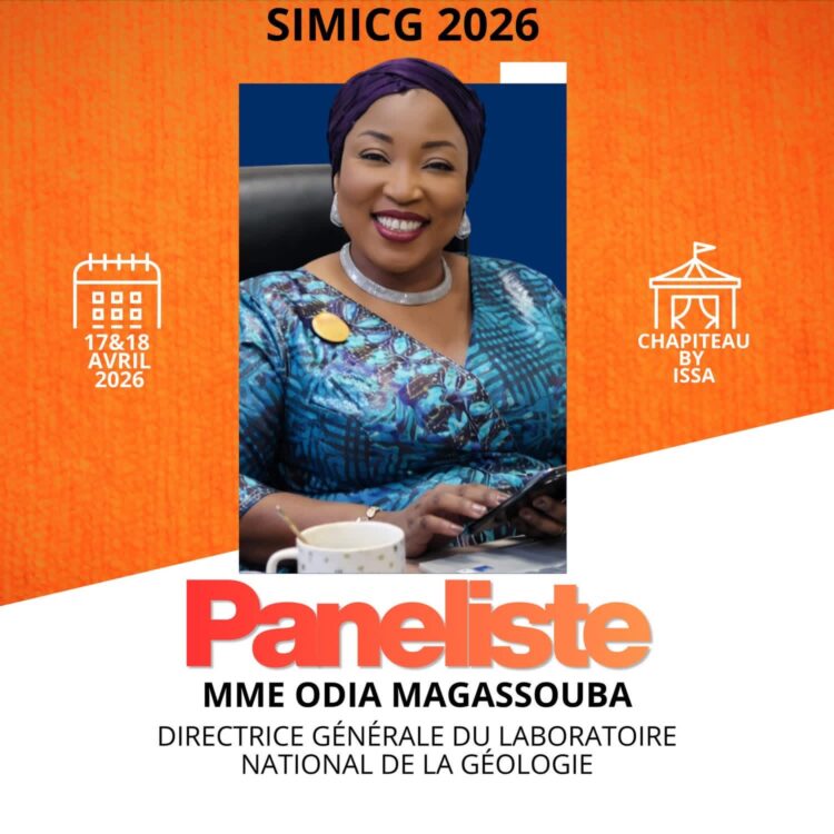 SIMICG 2026 : Mme Odia Magassouba, DG du Laboratoire National de la Géologie, au cœur des débats sur les ressources guinéennes