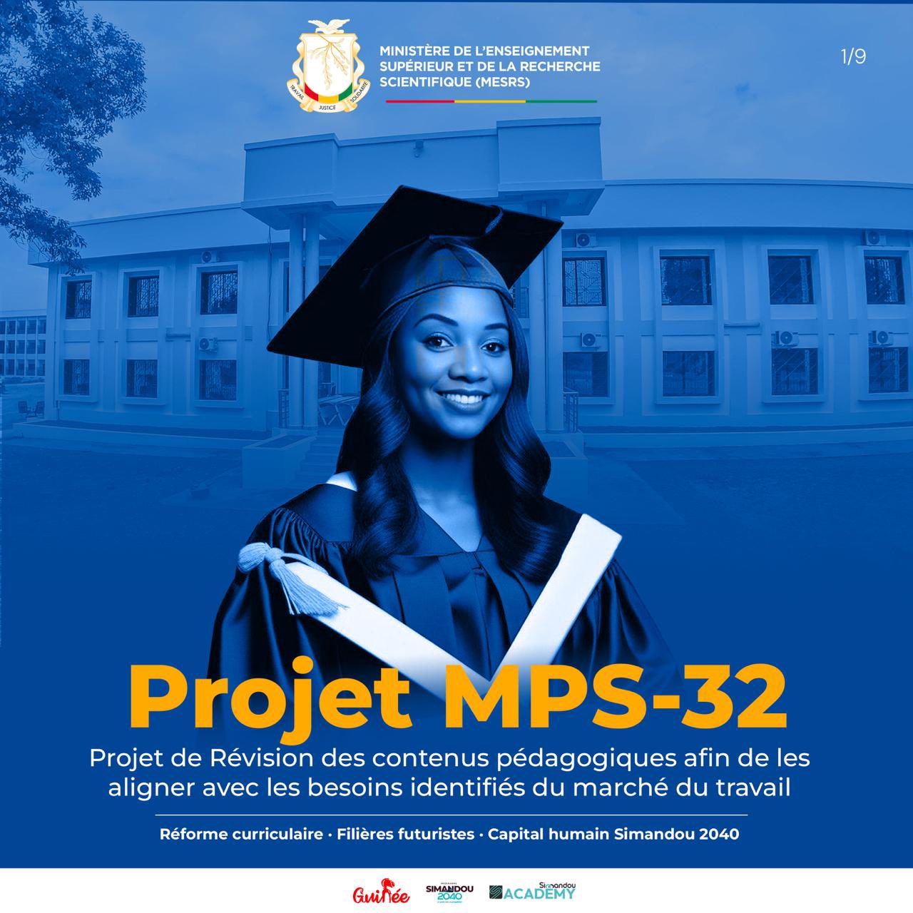 Enseignement supérieur : le projet MPS-32 est-il la clé pour aligner l’université guinéenne sur les besoins du marché ?