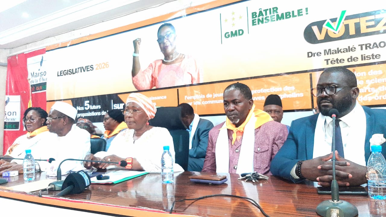Législatives 2026 en Guinée : Dre Makalé Traoré lance officiellement sa campagne pour l&rsquo;Assemblée nationale
