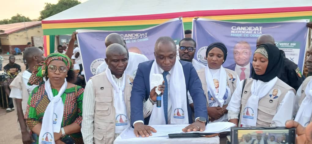 Elections Communales: Abdoulaye Rayagou Sacko candidat indépendant promet de créer un centre communal de formation professionnelle