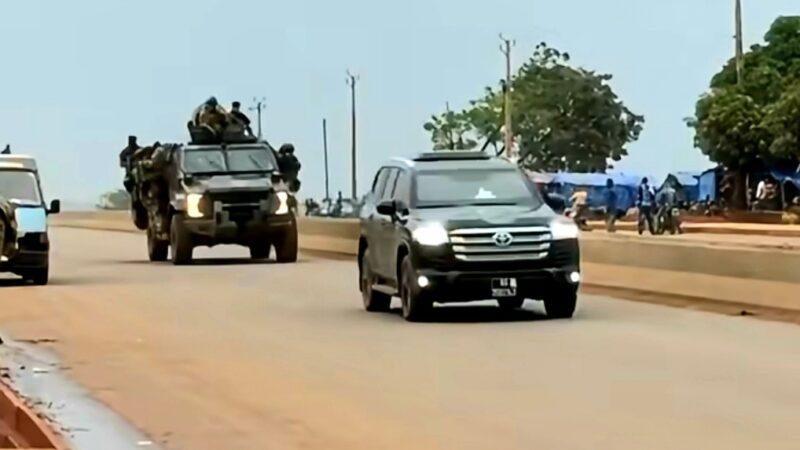 Tabaski 2026 : le président Mamadi Doumbouya est arrivé à Kankan pour le suivi des projets routiers et les festivités de la Mamaya